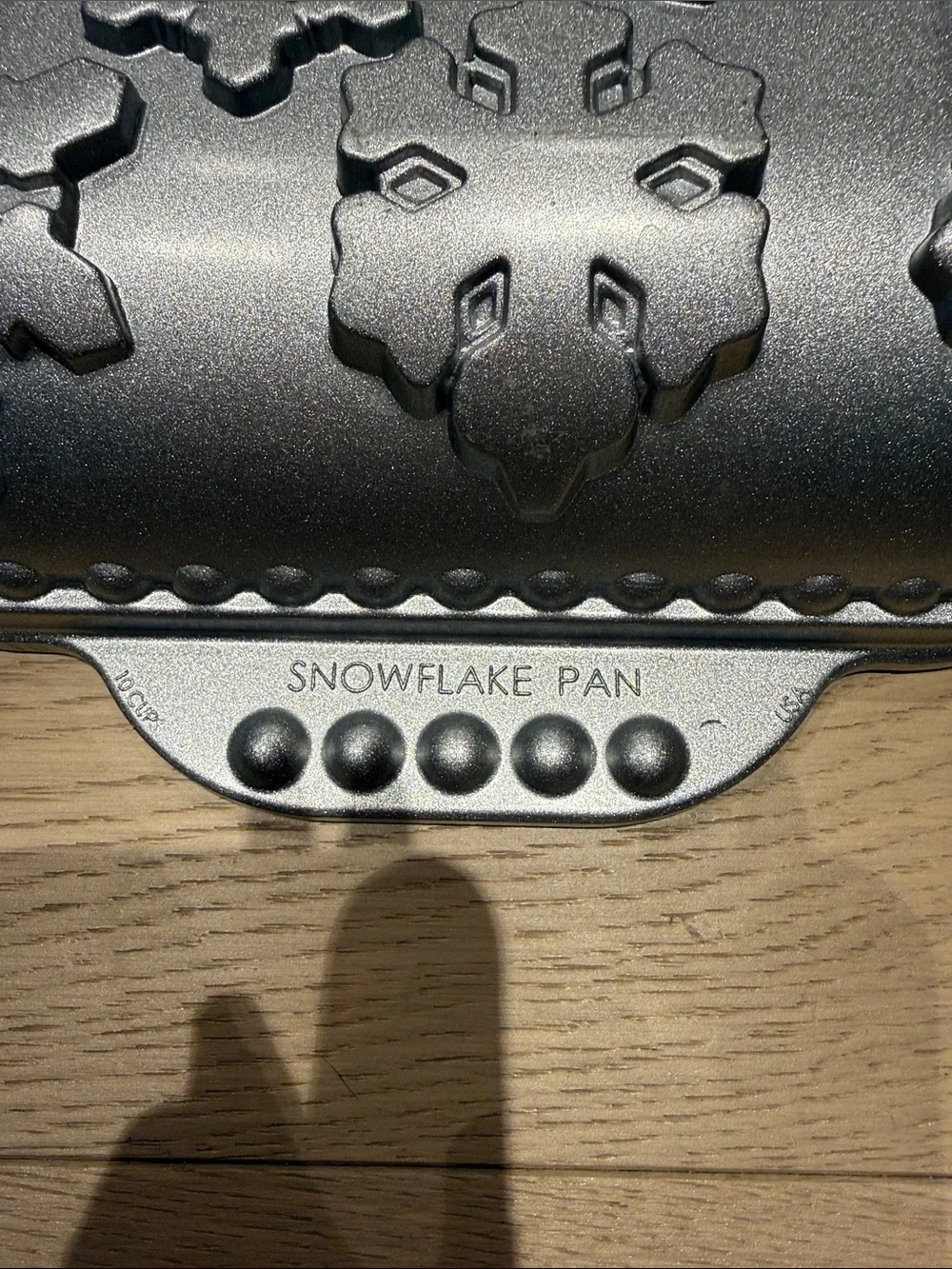 Nordic Ware Snowflake Pan with Handles